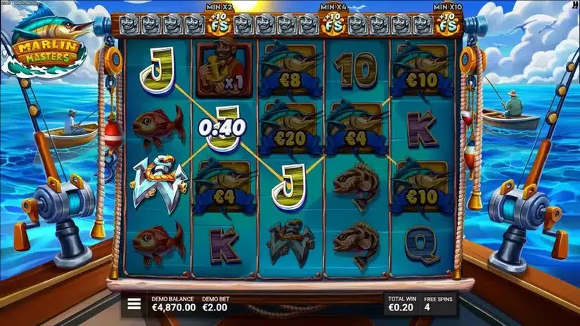 Marlin Masters slot screenshot 4