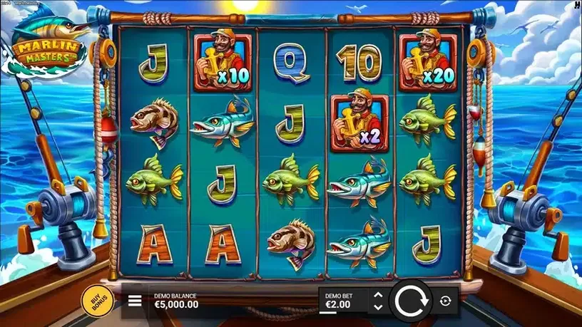 Marlin Masters slot screenshot 1