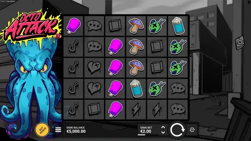 Octo Attack slot screenshot 1
