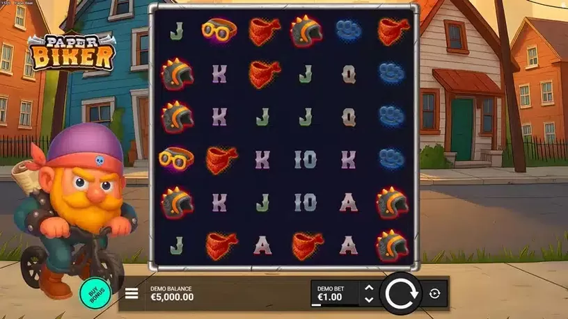 Paper Biker slot screenshot 1