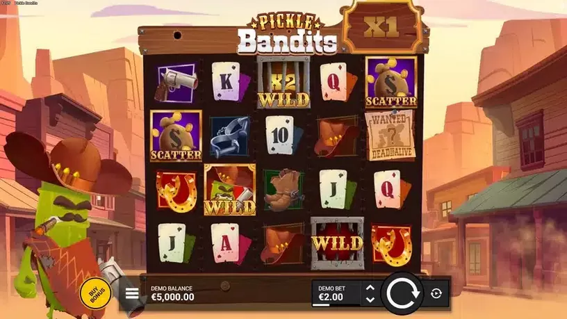 Pickle Bandits slot screenshot 1