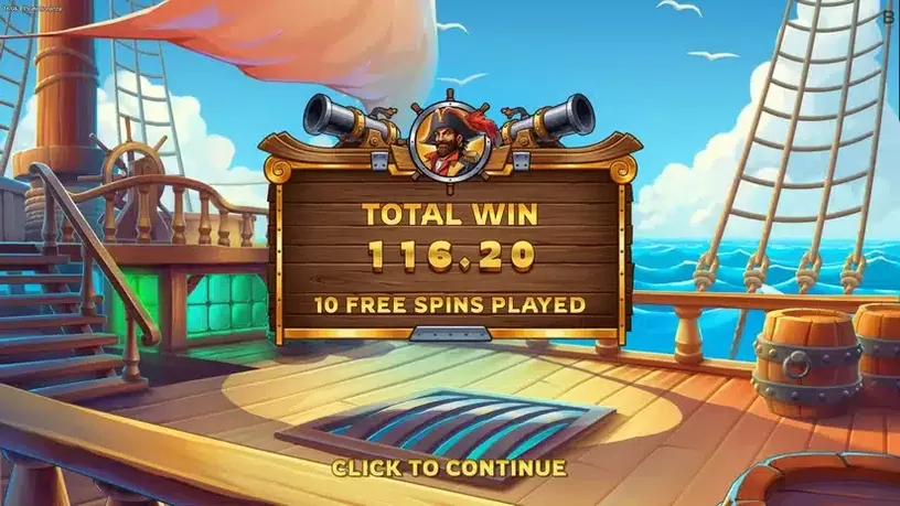 Pirate Bonanza slot screenshot 6