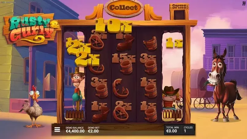 Rusty & Curly slot screenshot 5