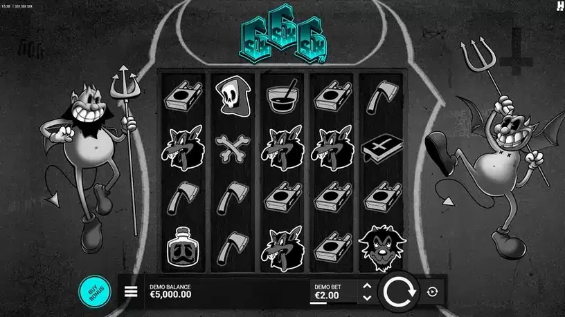 Six Six Six slot screenshot 1