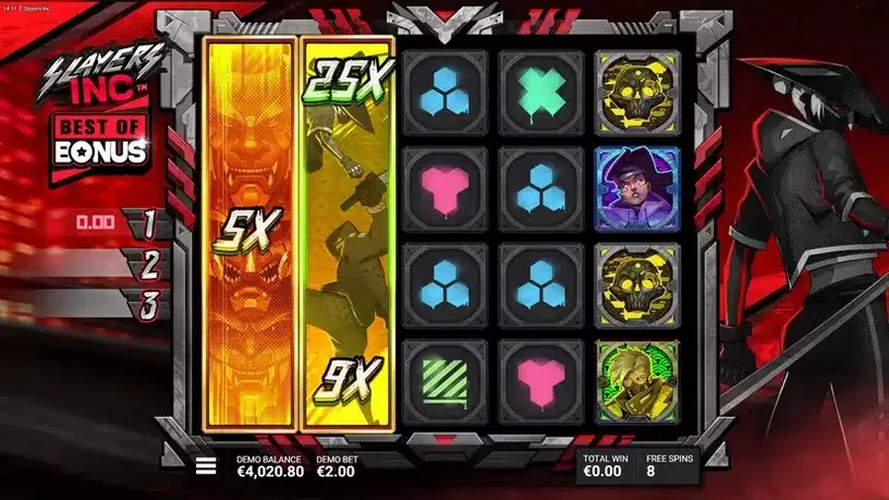 Slayers Inc slot screenshot 7