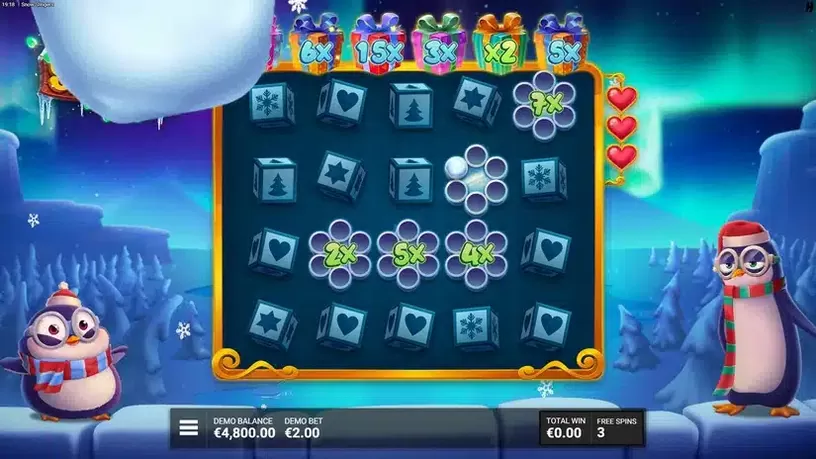 Snow Slingers slot screenshot 5