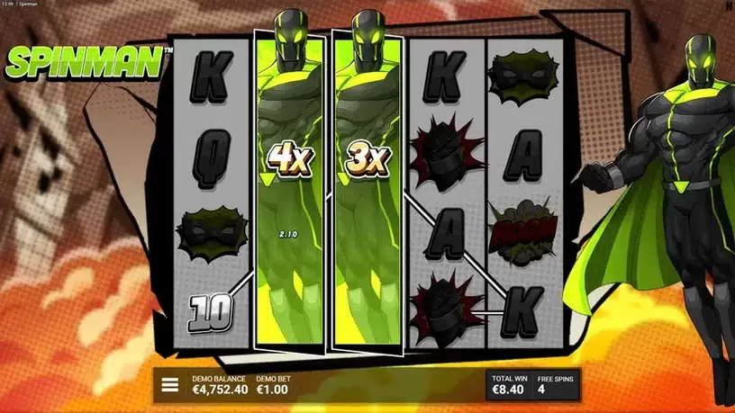 Spinman slot screenshot 7