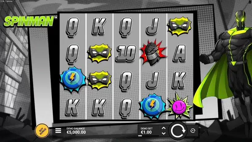 Spinman slot screenshot 1