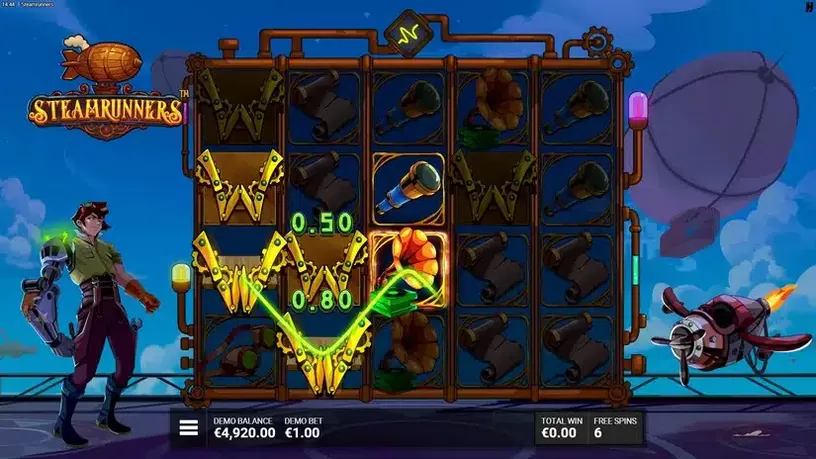 Steamrunners slot screenshot 4