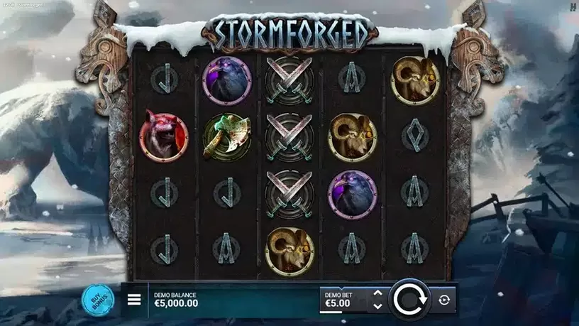 Stormforged slot screenshot 1