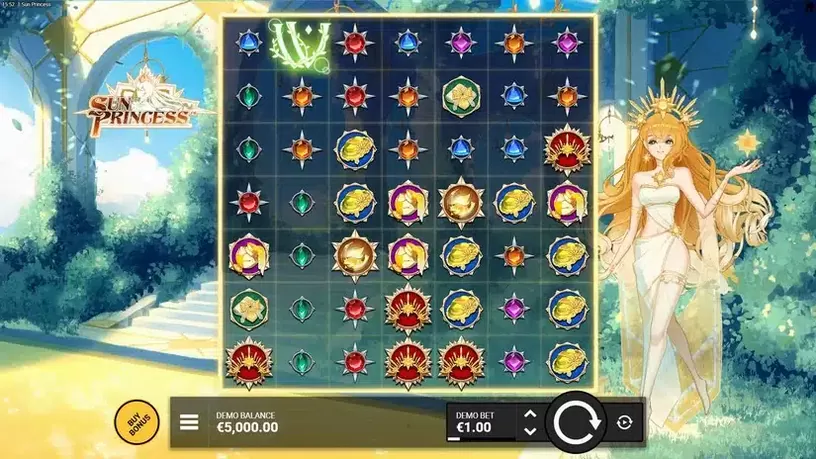 Sun Princess slot screenshot 1