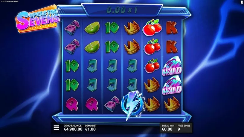 Superstar Sevens slot screenshot 4