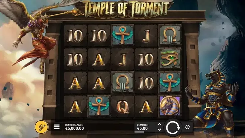 Temple of Torment slot screenshot 1
