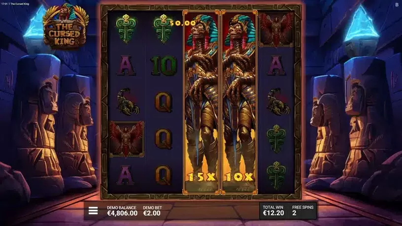 The Cursed King slot screenshot 6