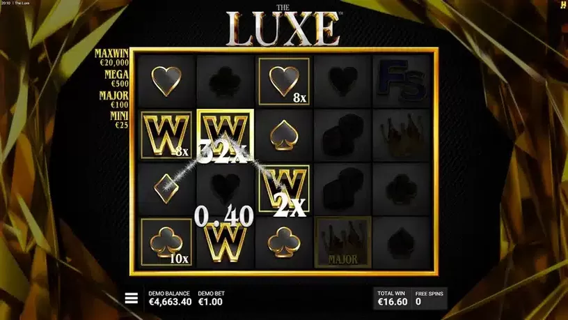 The Luxe slot screenshot 5