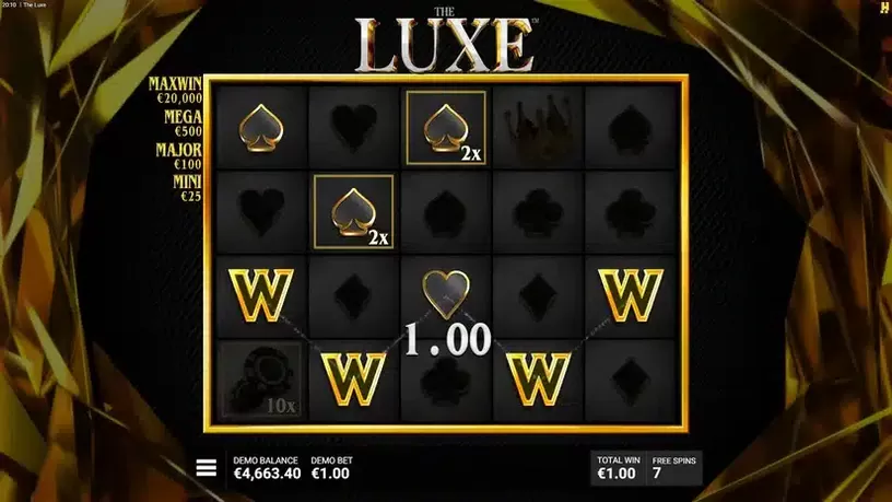 The Luxe slot screenshot 4