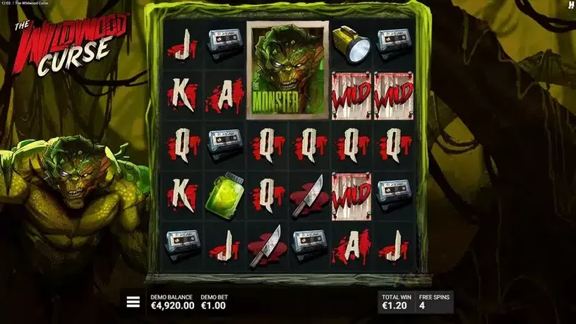 The Wildwood Curse slot screenshot 4