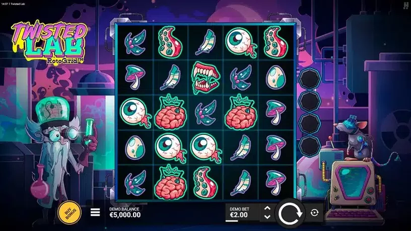 Twisted Lab RotoGrid slot screenshot 1