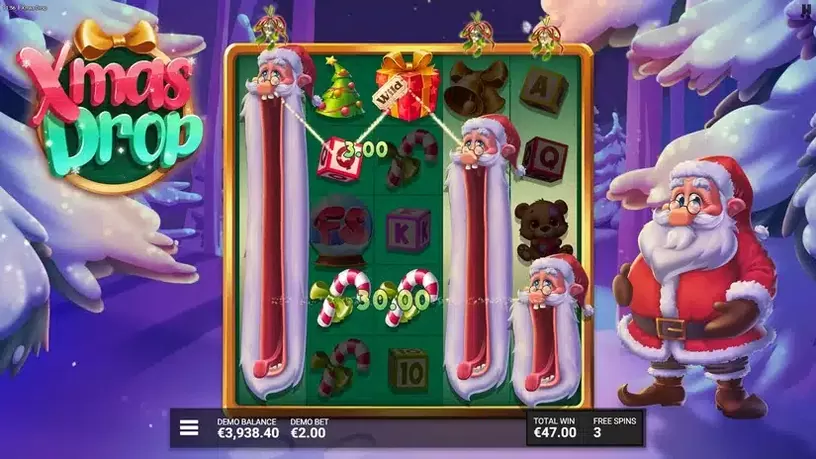 Xmas Drop slot screenshot 8