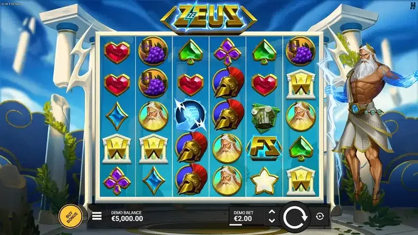 Ze Zeus slot screenshot 1