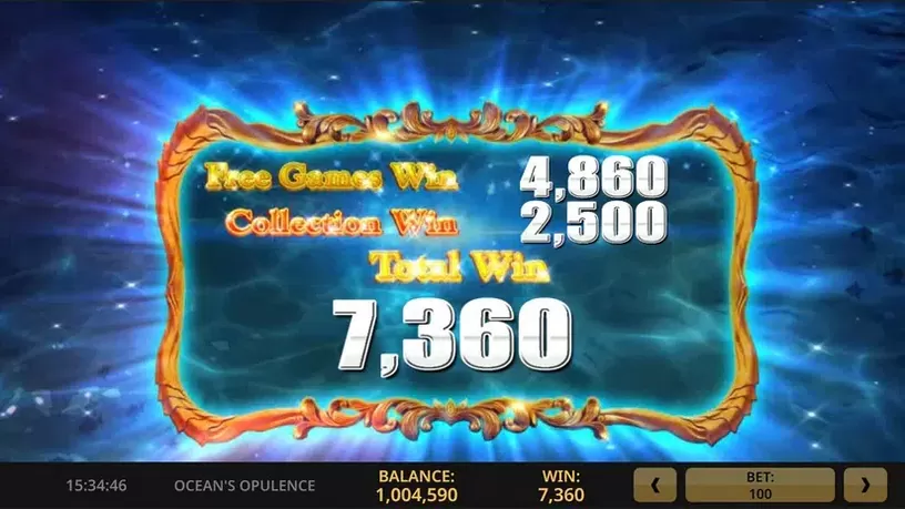 Oceans Opulence slot screenshot 7