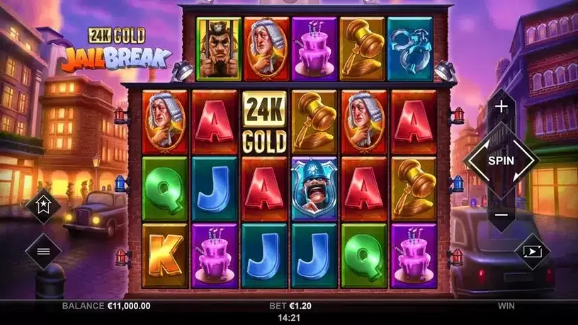 24K Gold JailBreak slot screenshot 1