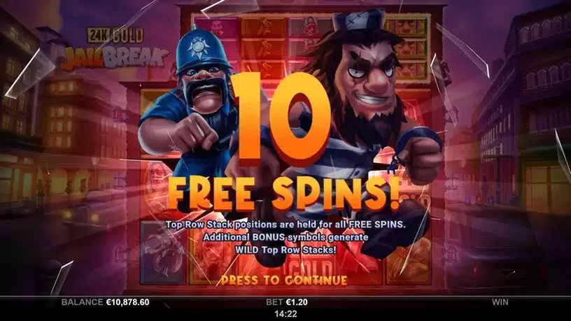 24K Gold JailBreak slot screenshot 3