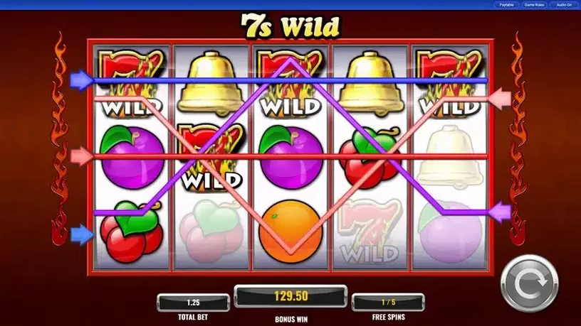 7s Wild slot screenshot 5