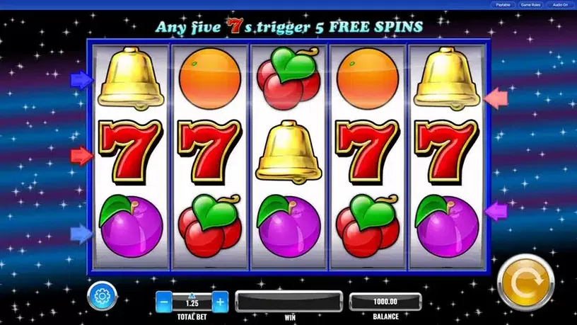 7s Wild slot screenshot 1