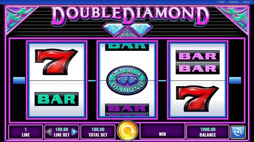 Double Diamond slot screenshot 1