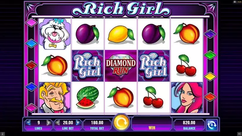 She’s a Rich Girl slot screenshot 1