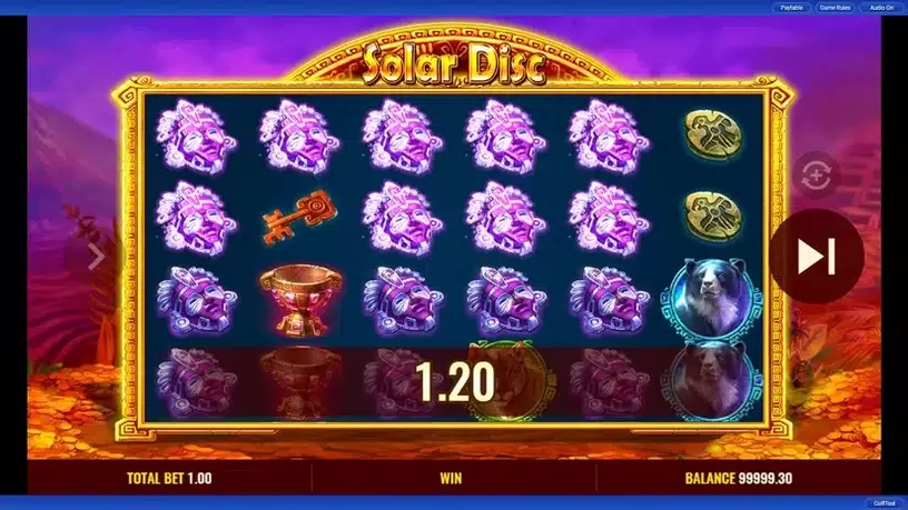 Solar Disc slot screenshot 1