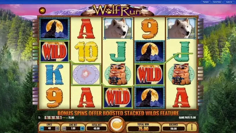 Wolf Run slot screenshot 4