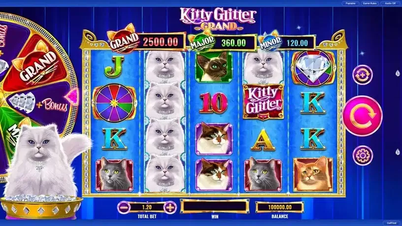 Kitty Glitter Grand slot screenshot 1