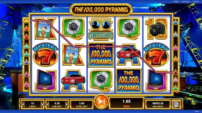 Pyramid slot screenshot 2