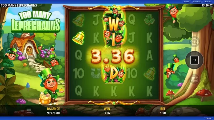 Too Many Leprechauns slot screenshot 4