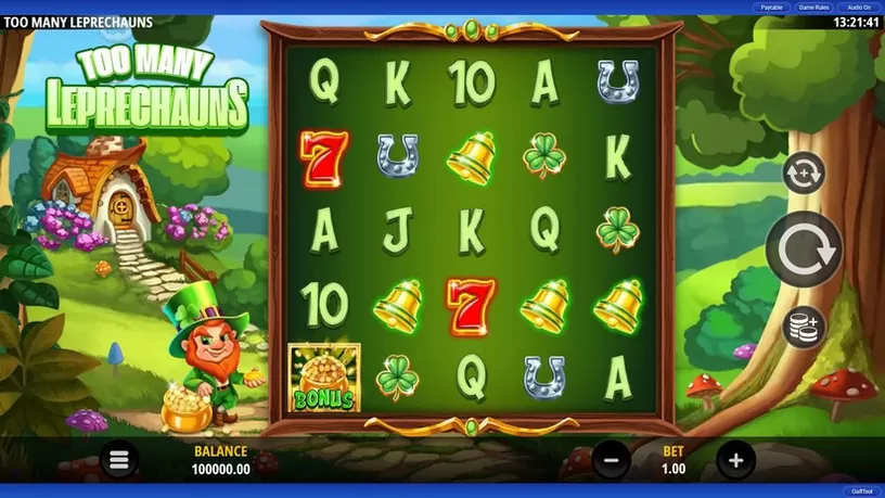 Too Many Leprechauns slot screenshot 1