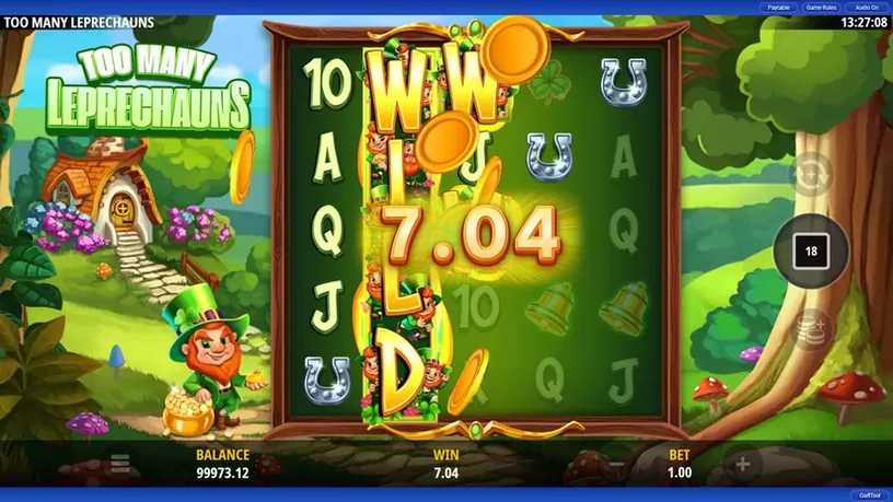 Too Many Leprechauns slot screenshot 5