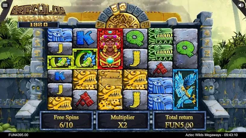 Aztec Wilds Megaways slot screenshot 4