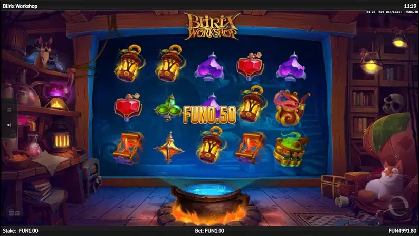 Blirix Workshop slot screenshot 2