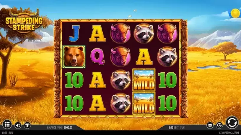 Stampeding Strike slot screenshot 1