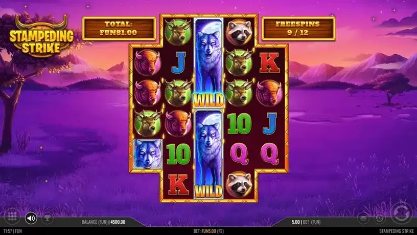 Stampeding Strike slot screenshot 6