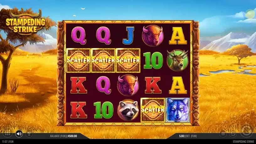 Stampeding Strike slot screenshot 3