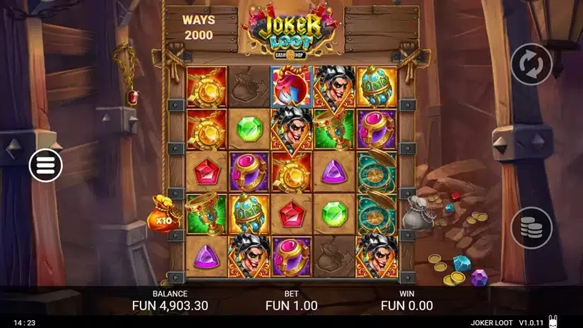 Joker Loot slot screenshot 3