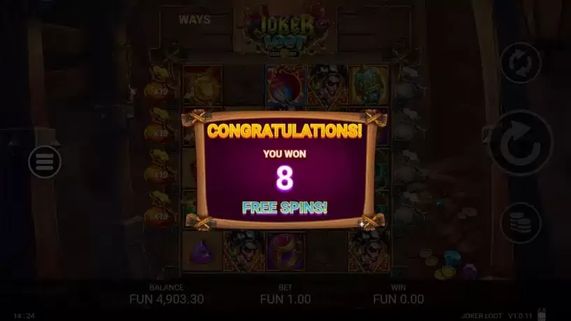 Joker Loot slot screenshot 5