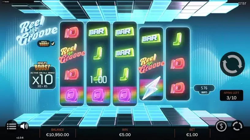 Reel the Groove slot screenshot 5