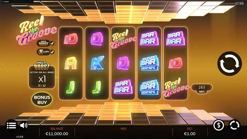 Reel the Groove slot screenshot 1
