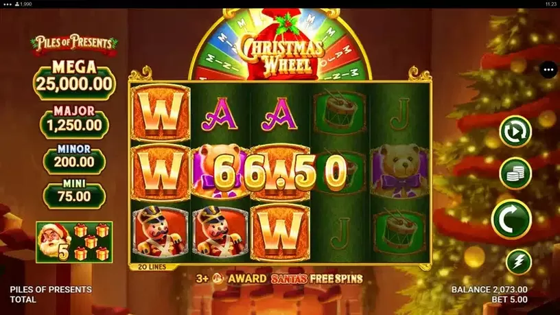 Piles of Presents slot screenshot 6