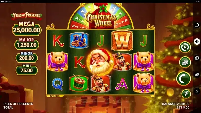 Piles of Presents slot screenshot 1