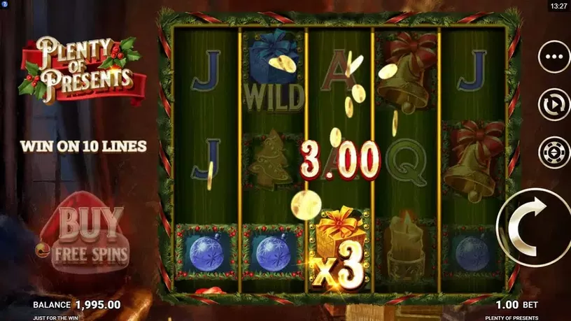 Plenty of Presents slot screenshot 2